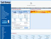 Tablet Screenshot of letidomoy.com